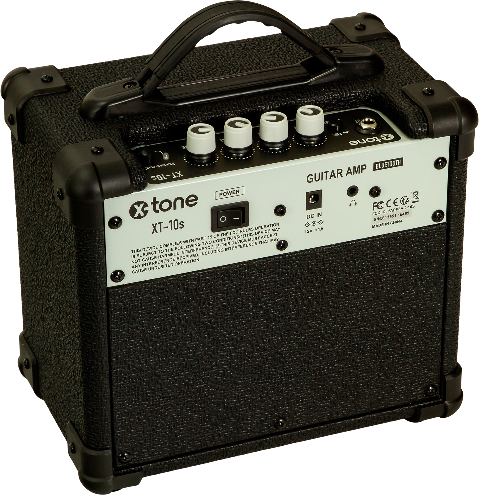 Eastone Pack St150r-blk-rw + X-tone Xt10s Combo - Black - Elektrische gitaar set - Variation 8
