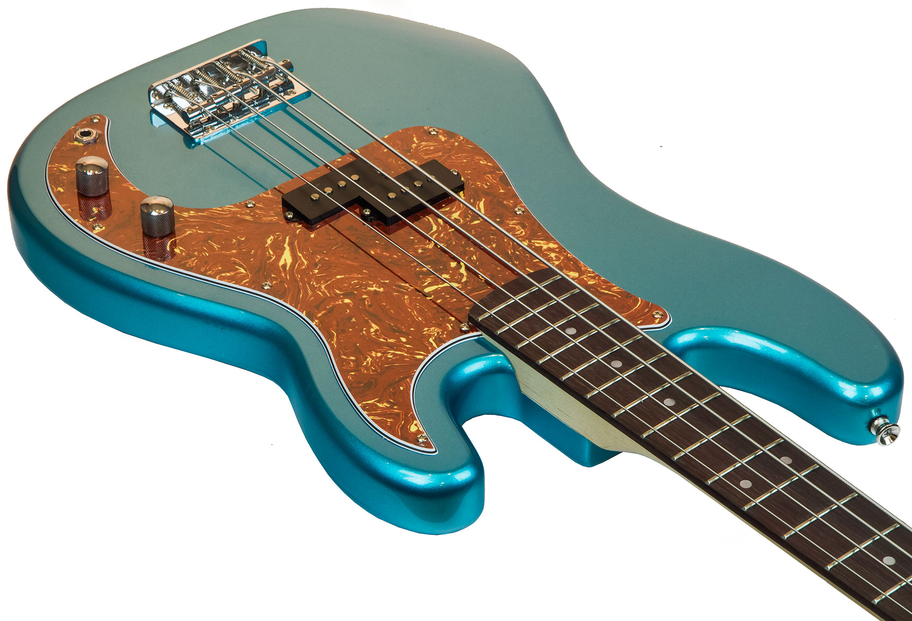 Eastone Prb Pur - Metallic Light Blue - Solid body elektrische bas - Variation 2