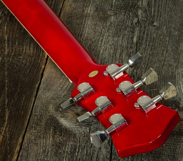 Solid body elektrische gitaar Eastone SDC70 - red