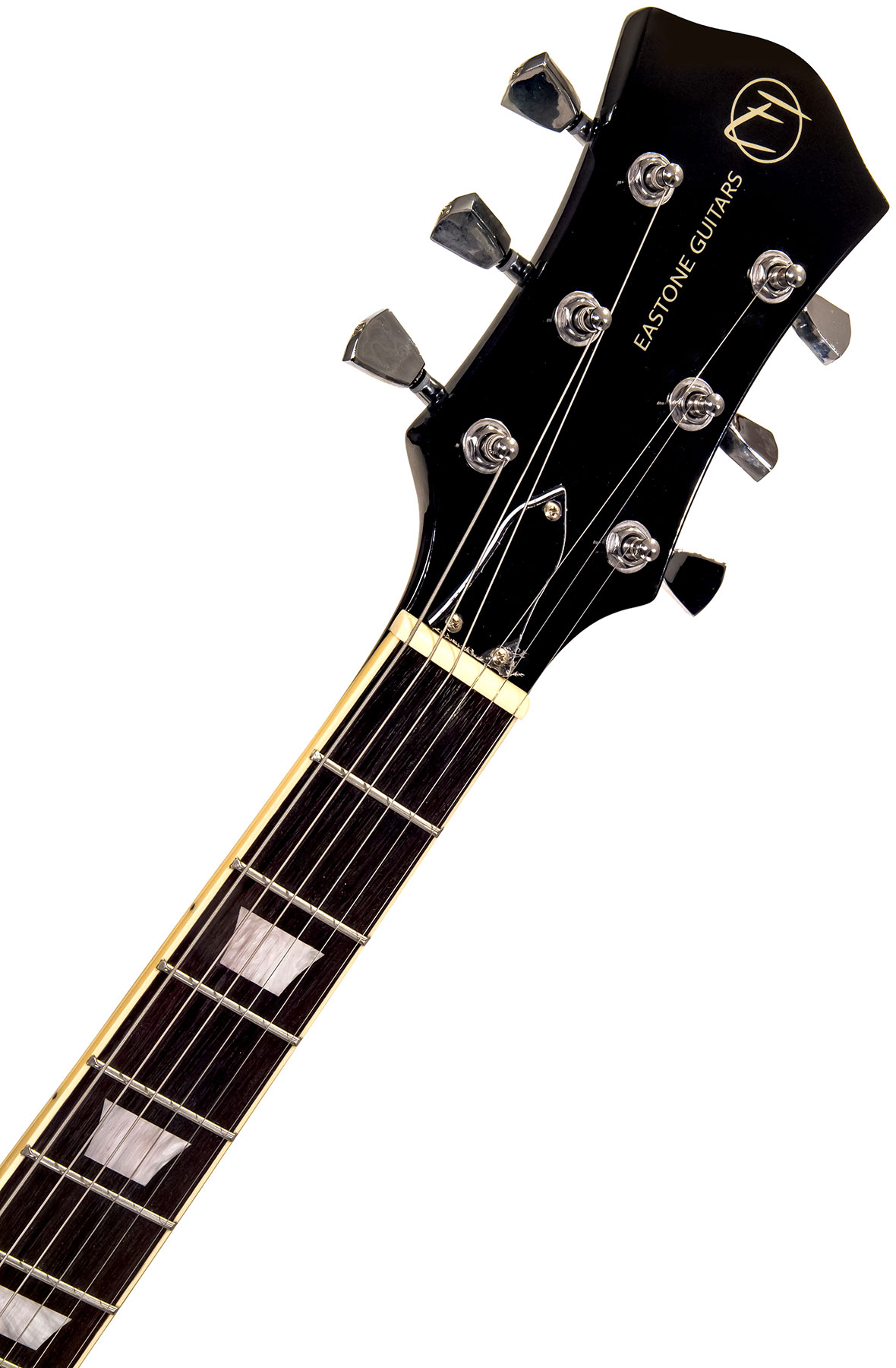 Eastone Sdc70 Hh Ht Pur - Black - Retro-rock elektrische gitaar - Variation 4