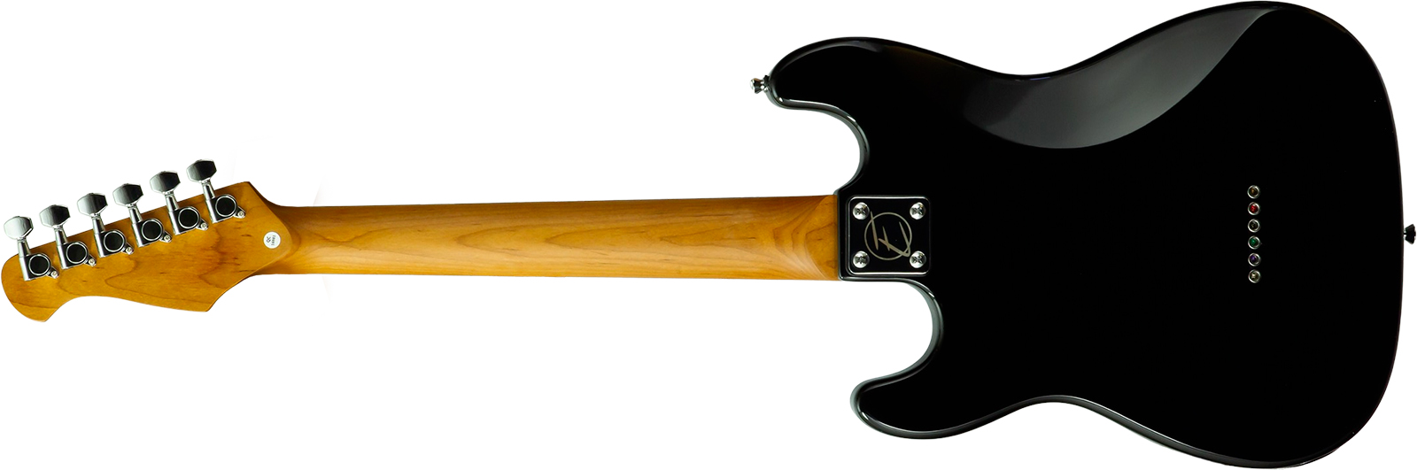 Eastone St-mini-blk 3s Trem Pur - Black - Elektrische gitaar voor kinderen - Variation 1
