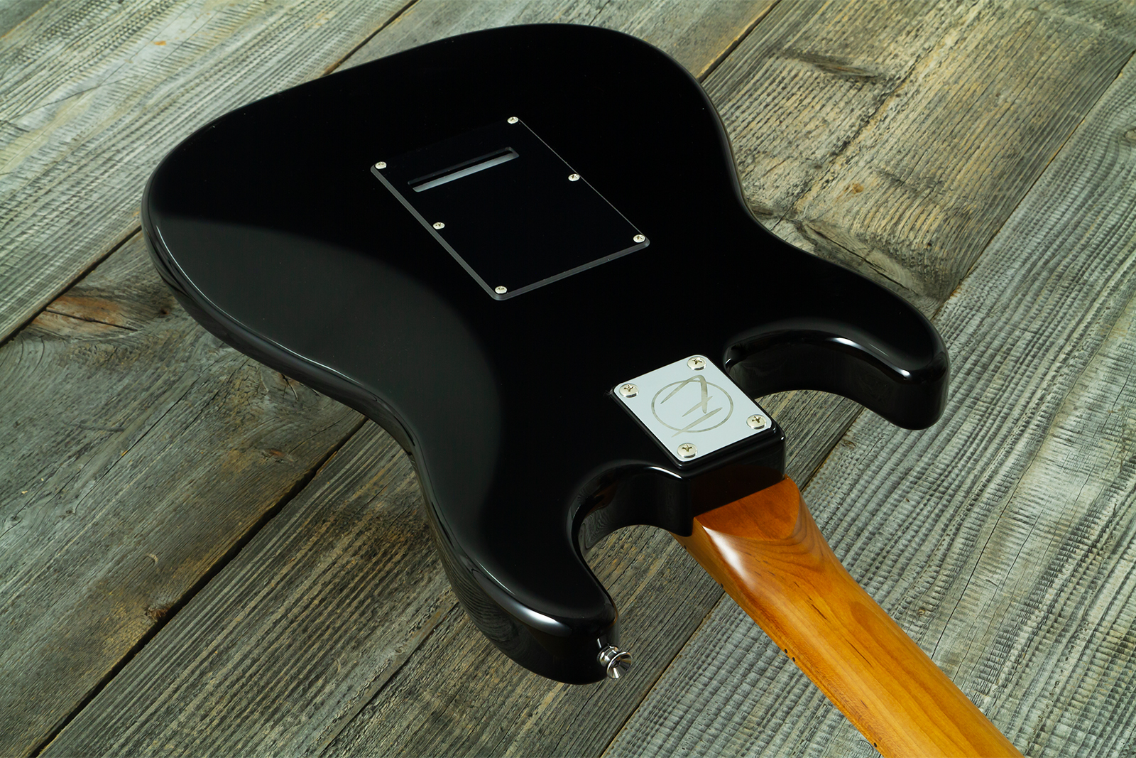 Eastone St100r-blk-mn 3s Trem Mn - Black - Elektrische gitaar in Strat vorm - Variation 6