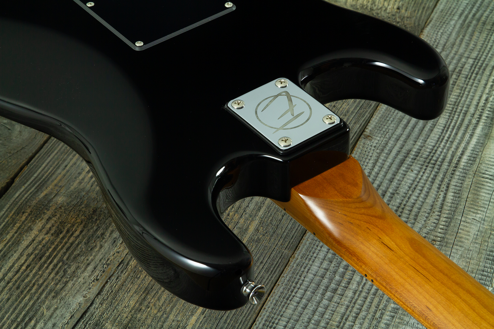Eastone St100r-blk-mn 3s Trem Mn - Black - Elektrische gitaar in Strat vorm - Variation 7