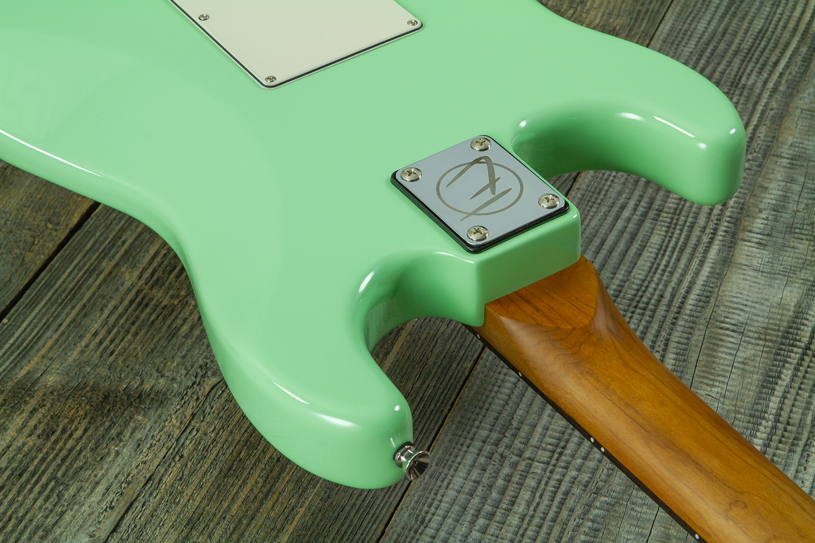 Eastone St150r-lg-rw Hss Trem Rw - Light Green - Elektrische gitaar in Strat vorm - Variation 9