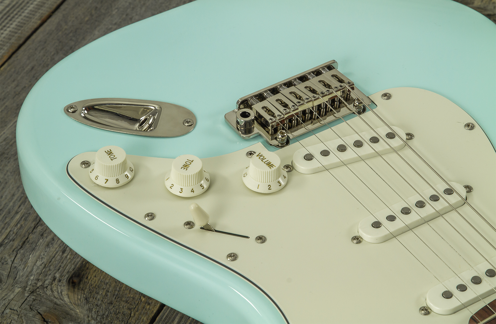 Eastone St500r-lb-rw 3s Trem Rw - Light Blue - Elektrische gitaar in Strat vorm - Variation 3