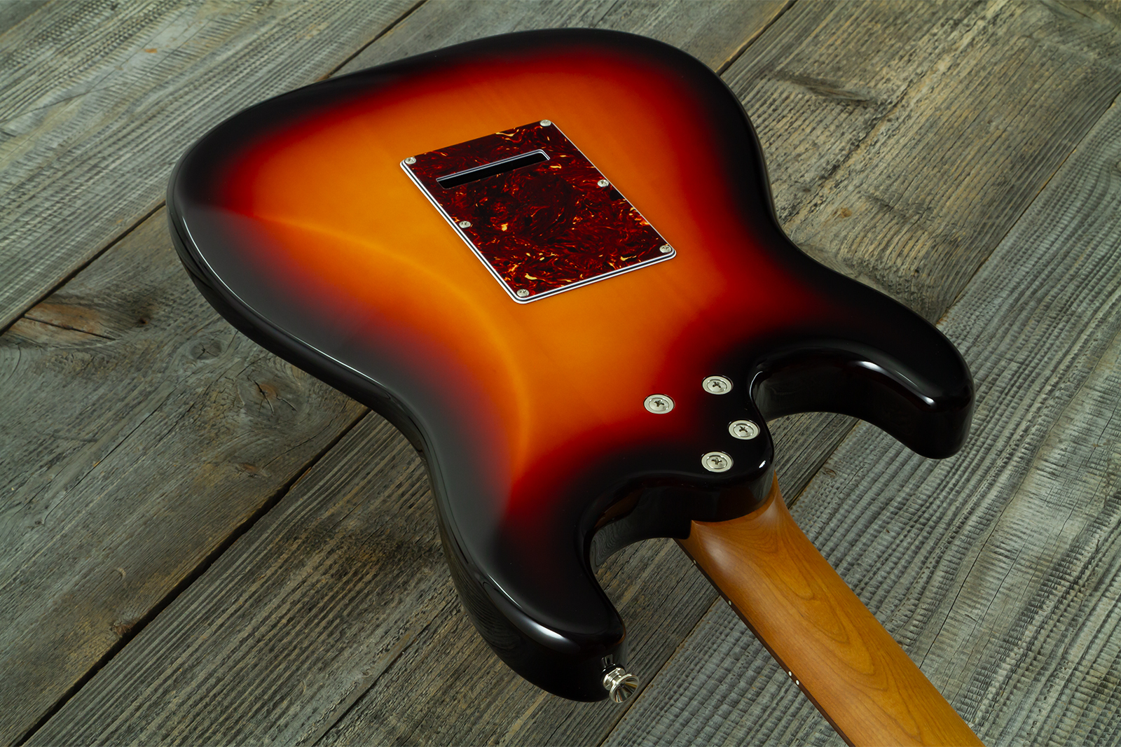 Eastone St550r-fs2t-rw Hss Trem Rw - 2-tone Burst - Elektrische gitaar in Strat vorm - Variation 6