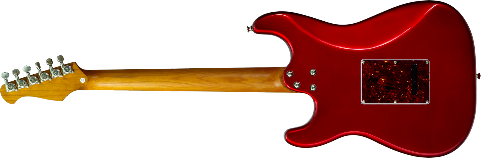 Eastone St550r-mr Hss Trem Rw - Metal Red - Elektrische gitaar in Strat vorm - Variation 1
