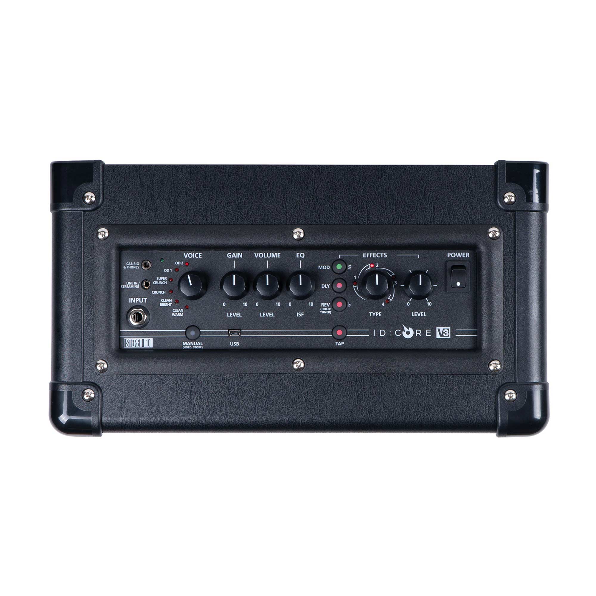 Eastone Str70 +blackstar Id Core Stereo 10 V3 +cable +housse +courroie +mediators - White - Elektrische gitaar set - Variation 4