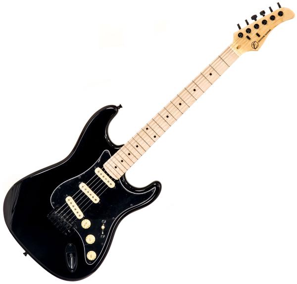 Solid body elektrische gitaar Eastone STR70 GIL (MN) - Black