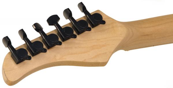 Solid body elektrische gitaar Eastone STR70 GIL (MN) - black