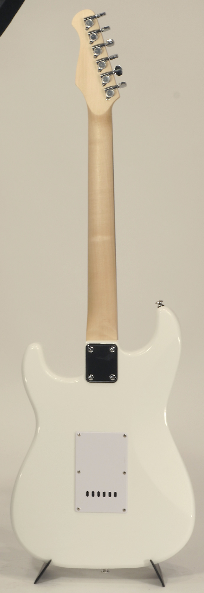 Eastone Str70-wht 3s Pur - Ivory - Elektrische gitaar in Str-vorm - Variation 2