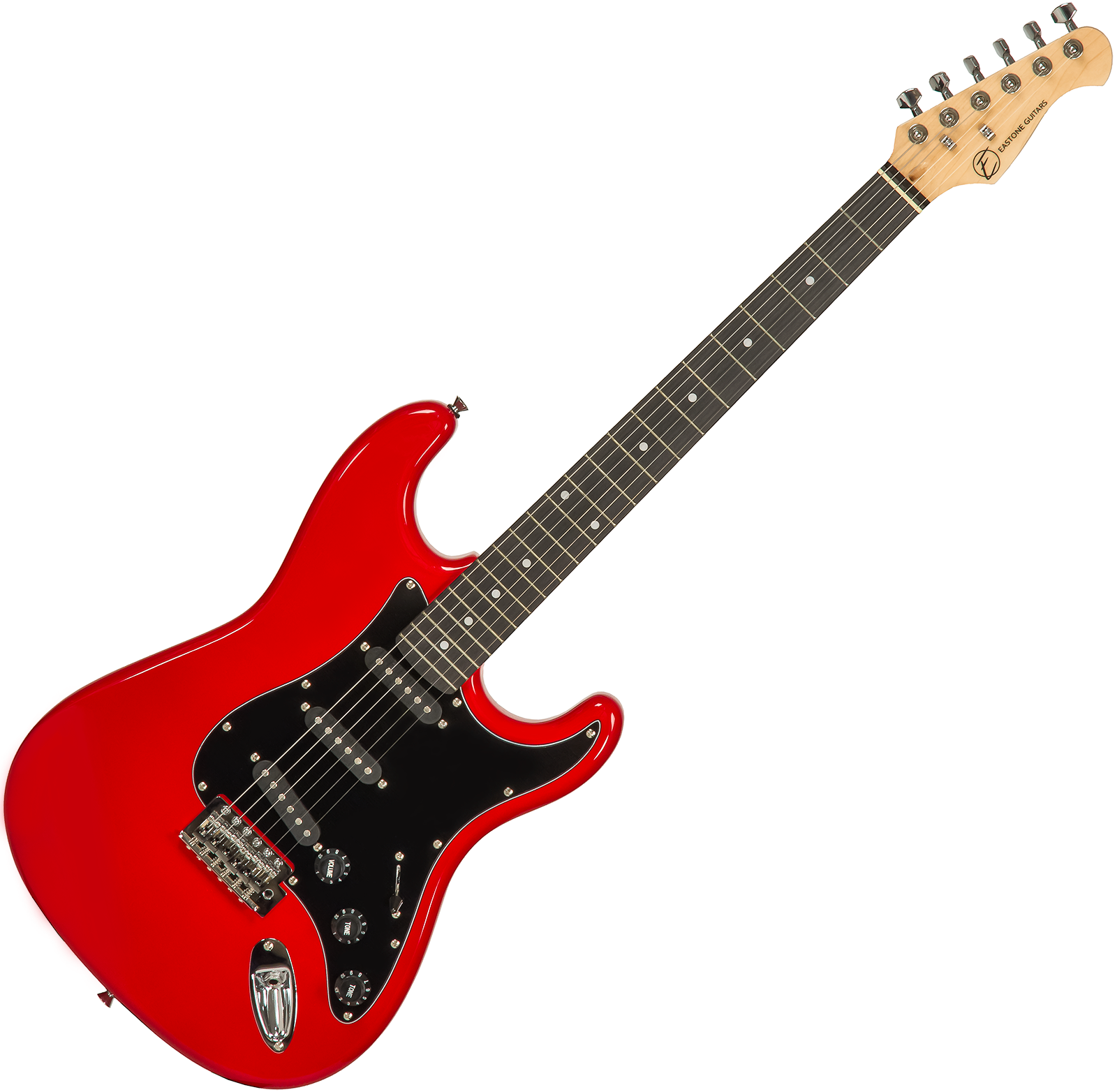 Eastone Str70t +marshall Mg10 10w +cable +mediators +housse - Ferrari Red - Elektrische gitaar set - Variation 1