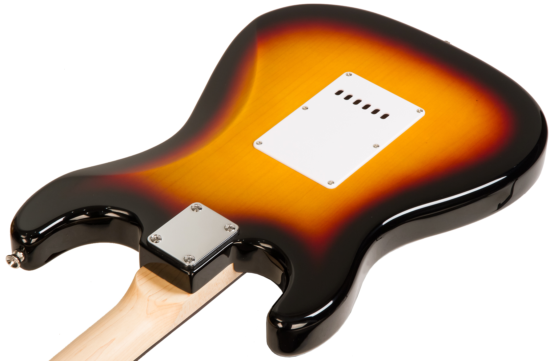 Eastone Str80t 3ts Hss Trem Pur - Sunburst - Elektrische gitaar in Str-vorm - Variation 2