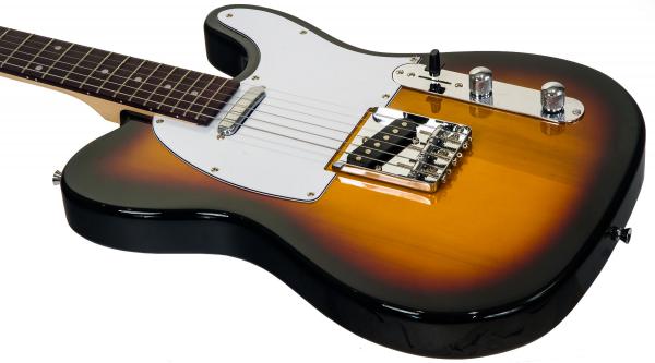 Solid body elektrische gitaar Eastone TL70 (RW) - 3 tone sunburst
