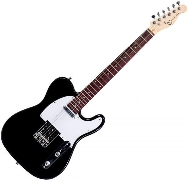 Solid body elektrische gitaar Eastone TL70 (PUR) - Black