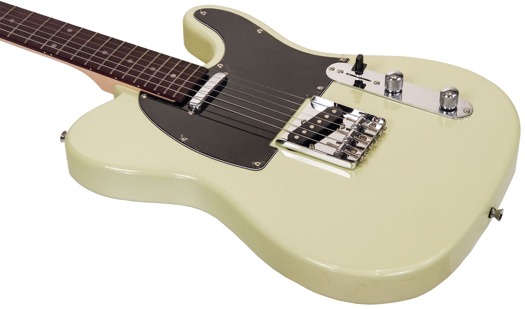 Eastone Tl70 Ss Ht Rw - Ivory - Televorm elektrische gitaar - Variation 2