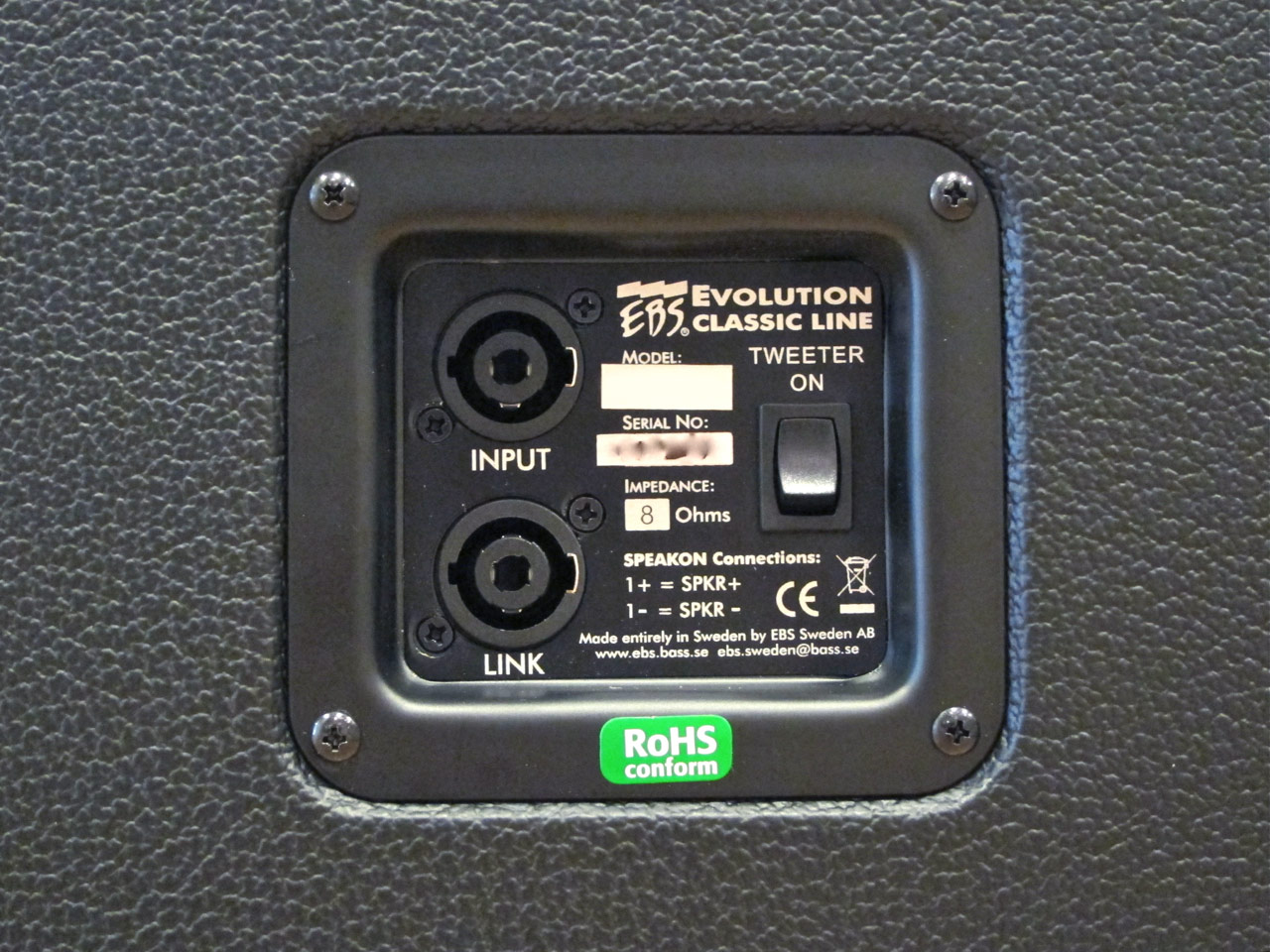 Ebs Classicline 212 500w 8-ohms - - Speakerkast voor bas - Variation 2