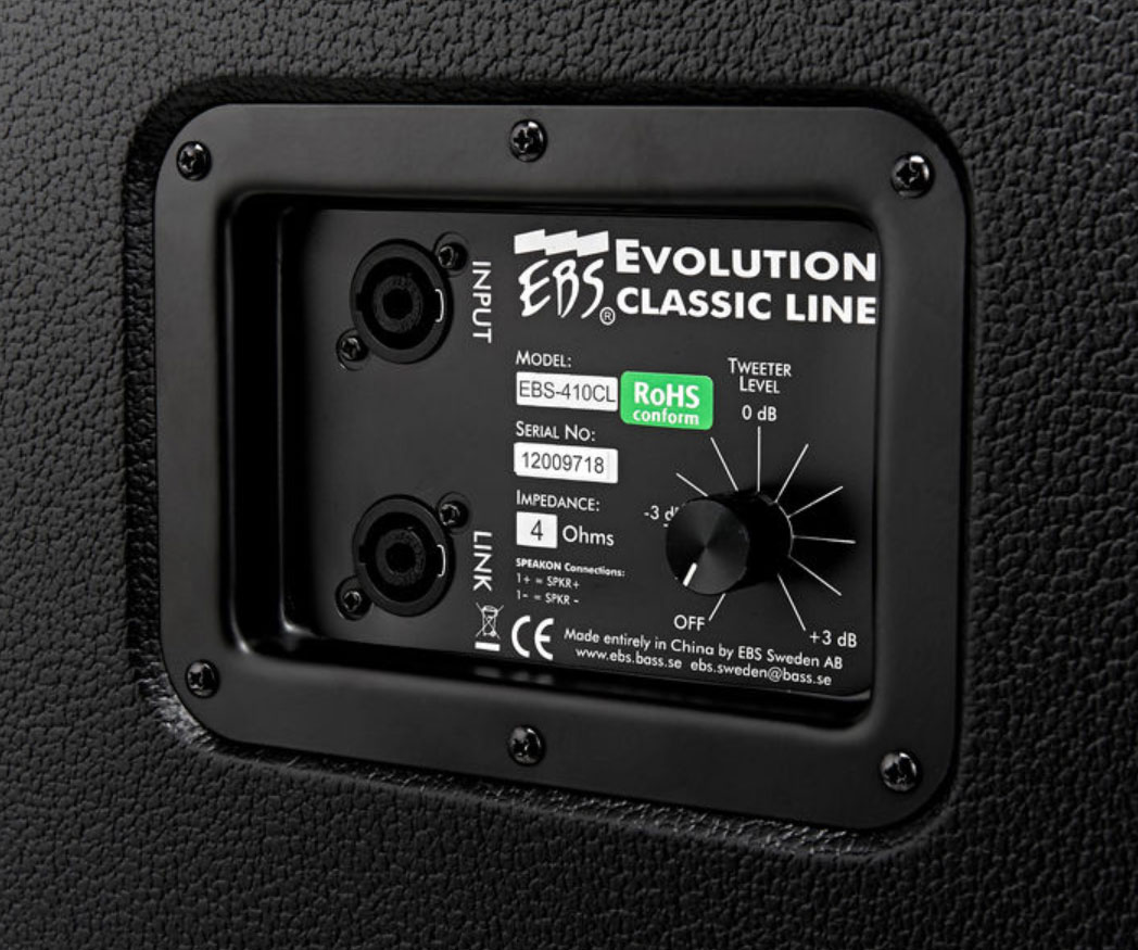 Ebs Classicline 410 Cabinet 4x10 500w 4-ohms - Speakerkast voor bas - Variation 2
