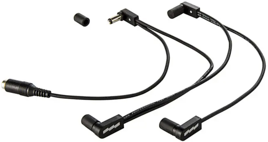 Ebs Cable Alimentation 4x Pedales Dc Power Split Flat Cable Dc-4/90f - Stekkeradapter - Main picture