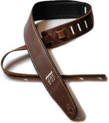 Gitaarriem Ebs                            Sangle cuir Smooth Bourbon Brown