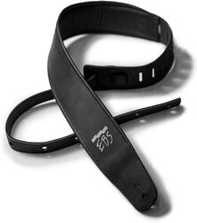 Gitaarriem Ebs                            Sangle cuir Smooth Mat Black