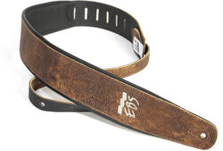 Gitaarriem Ebs                            Sangles cuir stained brown