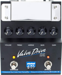 Bas voorversterker Ebs                            ValveDrive DI Tube Preamp/Overdrive