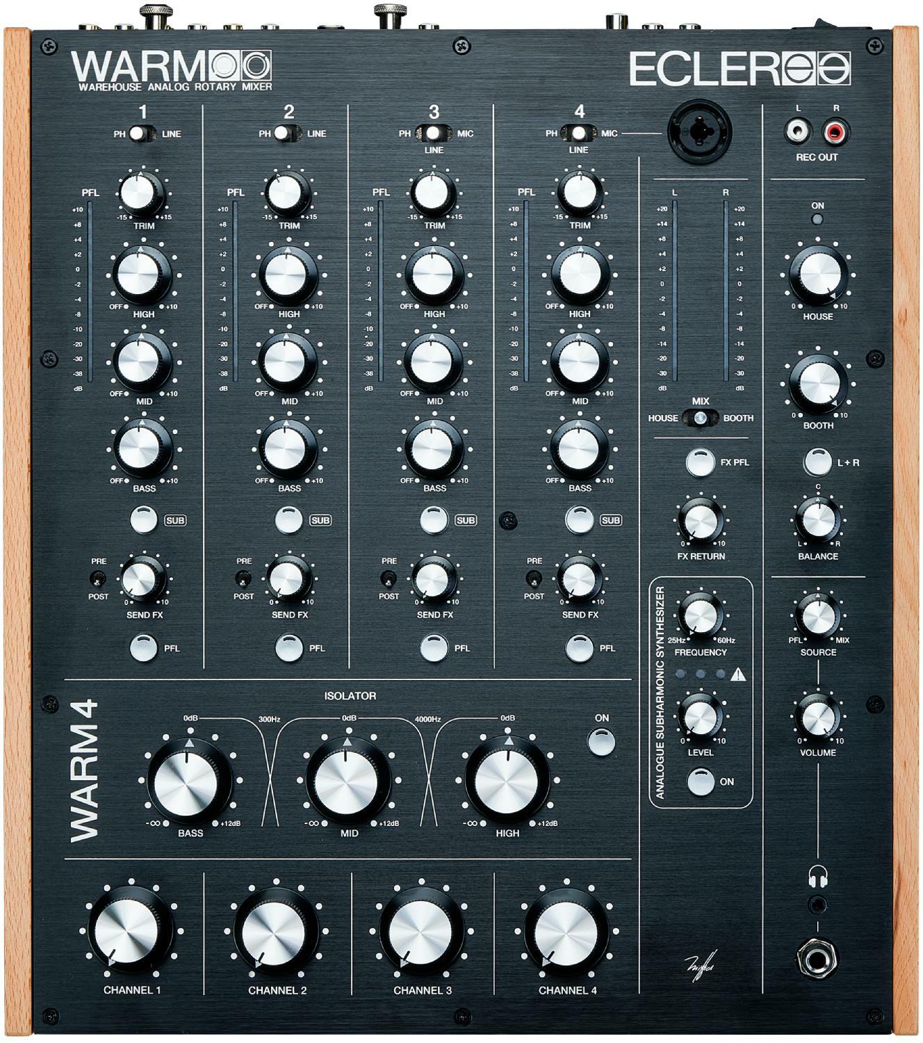 Ecler Warm 4 - DJ-Mixer - Main picture