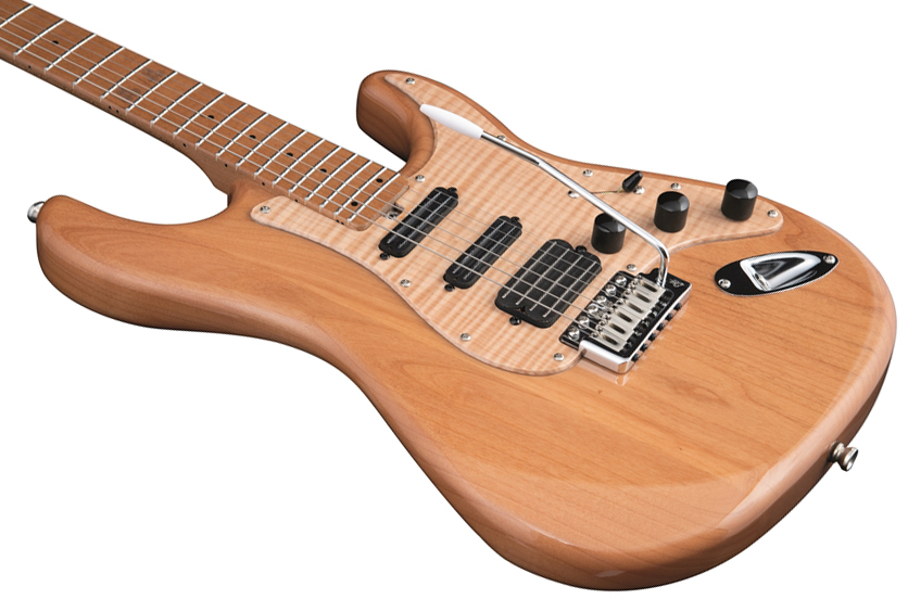 Eko Aire Standard Original Hss Trem Mn - Natural - Elektrische gitaar in Str-vorm - Variation 3