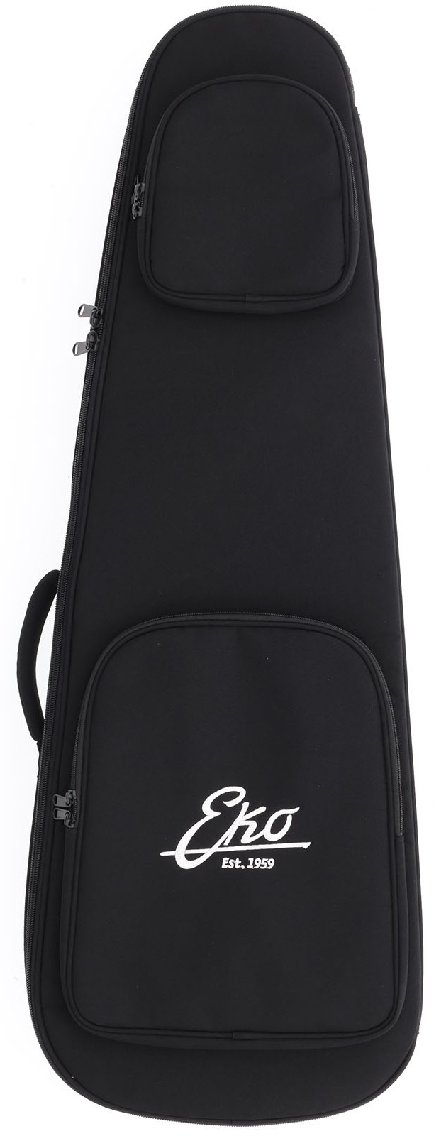 Eko Aurora 400 Trem Hh Mn - Flamed Amber Burst - Elektrische gitaar in Strat vorm - Variation 4