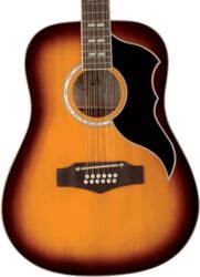 Folk gitaar Eko Ranger VR XII - Honey burst