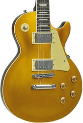 Enkel gesneden elektrische gitaar Eko Tribute Starter VL-480 - Aged gold sparkle