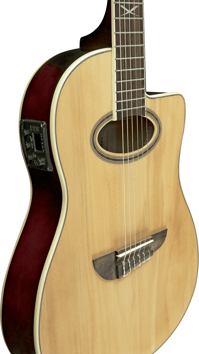 Eko N100cwe Nylon Electro Cutaway - Naturel - Klassieke gitaar 4/4 - Variation 3