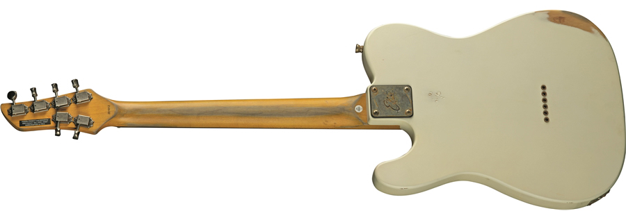 Eko Tero Relic Original Sh Ht Wpc - Olympic White - Televorm elektrische gitaar - Variation 1
