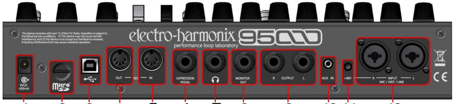 Electro Harmonix 95000 Performance Loop Laboratory - Looper effect pedaal - Variation 2