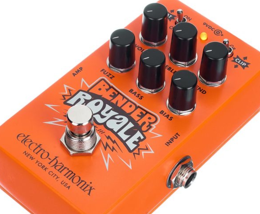 Electro Harmonix Bender Royale Germanium Fuzz Orange - Overdrive/Distortion/fuzz effectpedaal - Variation 1