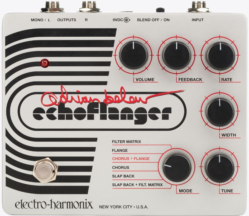 Electro Harmonix Adrien Belew Echoflanger Ltd - Modulation/chorus/flanger/phaser en tremolo effect pedaal - Main picture