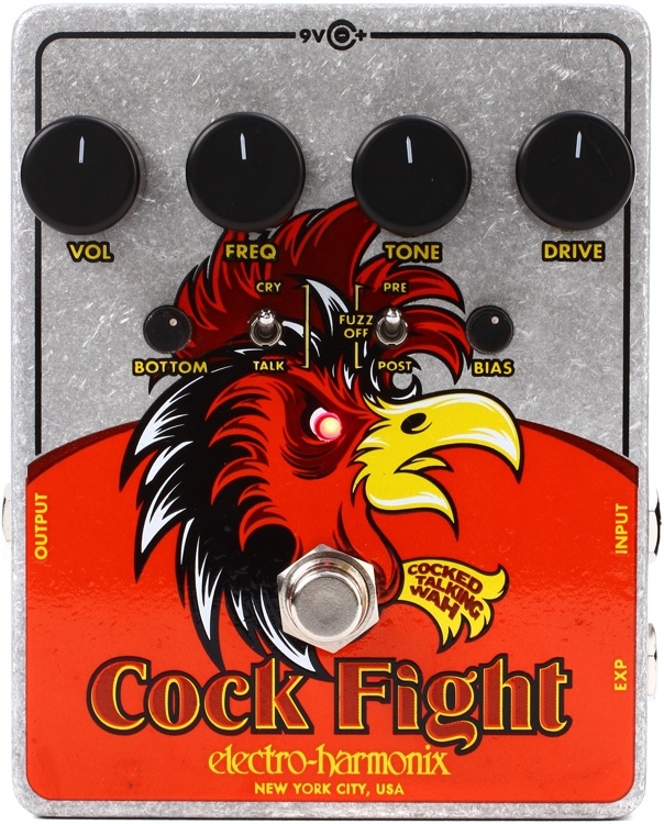 Electro Harmonix Cock Fight Cocked Talking Wah - Overdrive/Distortion/fuzz effectpedaal - Main picture