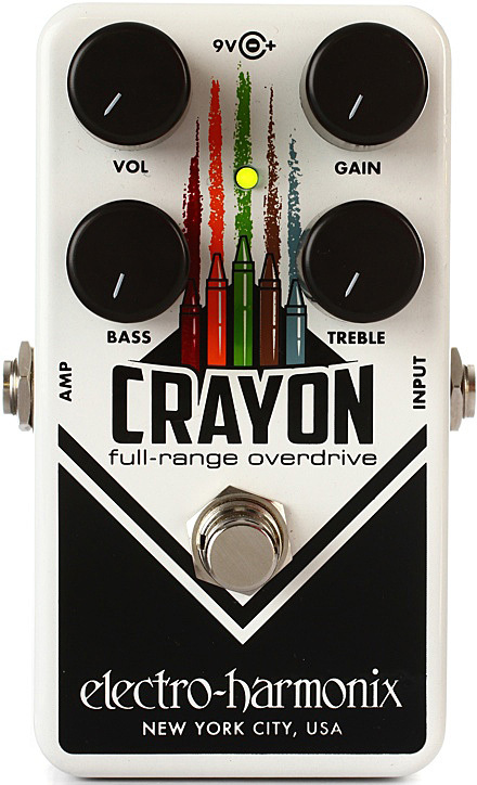 Electro Harmonix Crayon 69 Full-range Overdrive - Overdrive/Distortion/fuzz effectpedaal - Main picture