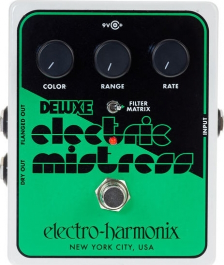 Electro Harmonix Deluxe Electric Mistress Flanger - - Modulation/chorus/flanger/phaser en tremolo effect pedaal - Main picture