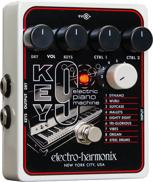 Electro Harmonix Key 9 - Modulation/chorus/flanger/phaser en tremolo effect pedaal - Main picture