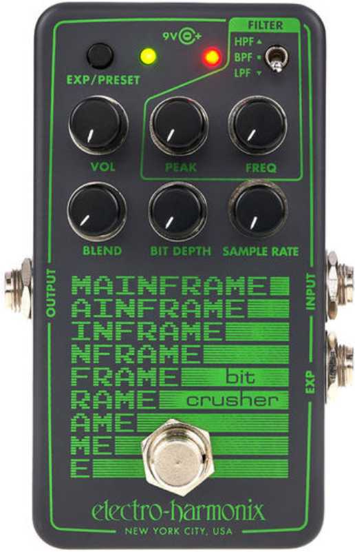 Electro Harmonix Mainframe Bit Crusher - Harmonizer effect pedaal - Main picture