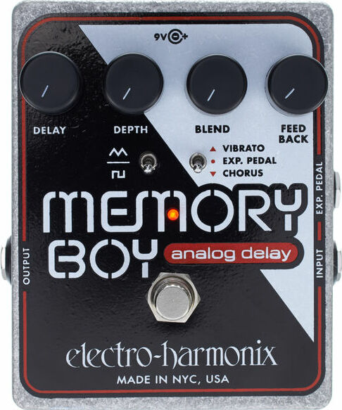 Electro Harmonix Memory Boy Xo Analog Delay With Chorus Vibrato - Reverb/delay/echo effect pedaal - Main picture