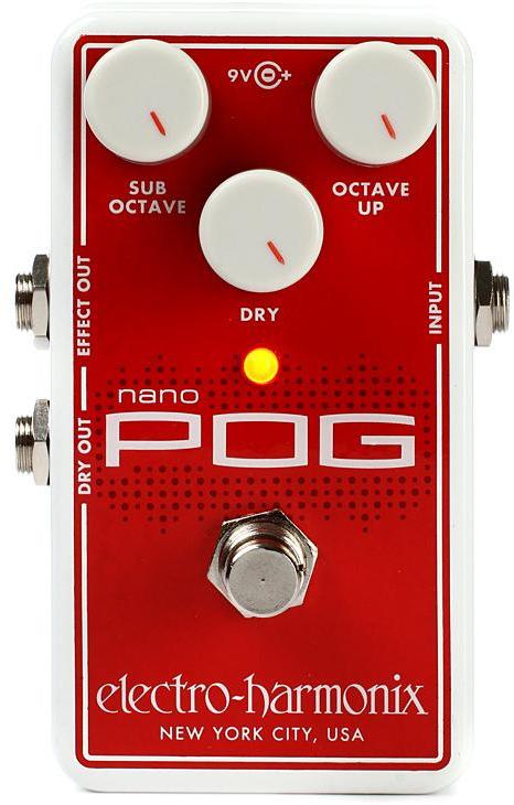 Harmonizer effect pedaal Electro harmonix Nano POG