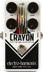 Overdrive/distortion/fuzz effectpedaal Electro harmonix Crayon 69 Full-Range Overdrive