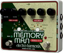 Reverb/delay/echo effect pedaal Electro harmonix Deluxe Memory Man Tap Tempo 550