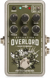 Overdrive/distortion/fuzz effectpedaal Electro harmonix Nano Operation Overlord Allied Overdrive