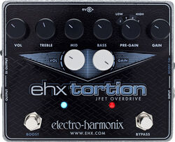 Overdrive/distortion/fuzz effectpedaal Electro harmonix Tortion JFET Overdrive