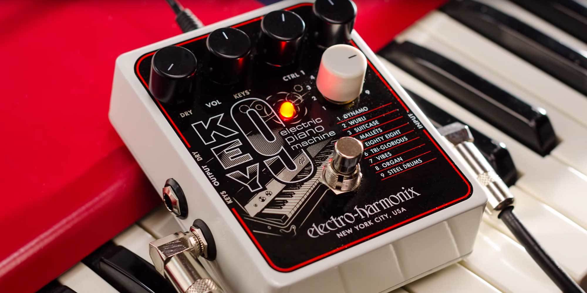 Electro Harmonix Key9 Electric Piano Machine - Guitar Synthesizer - Variation 1