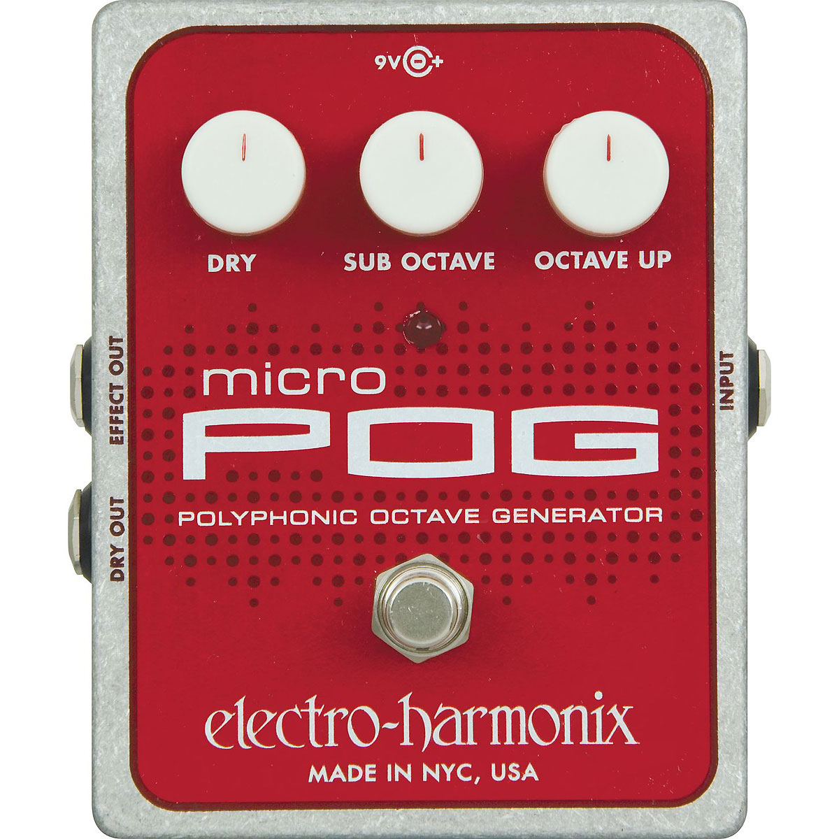 Electro Harmonix Micro Pog Xo Polyphonic Octave Generator - Harmonizer effect pedaal - Variation 2